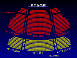 Stephen Sondheim Theatre Interactive Broadway Seating Chart