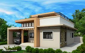 Two Y House Design With Roof Deck