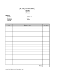 View Very Simple Invoice Template Gif