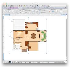 floor plan to a ms word doent