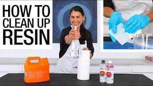 how to clean up epoxy resin you