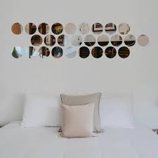 Round Mirror Wall Decal Wall Stickers