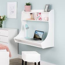 Create a home office with a desk that will suit your work style. Compact Hanging Desk White Prepac Target