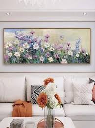 Flower Oil Painting Canvas Acrylic