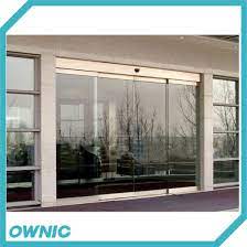 Automatic Glass Sliding Door Of Ss304
