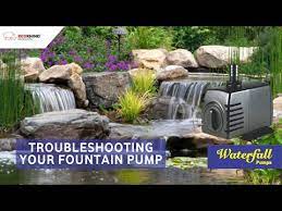 Waterfall Fountain Pump