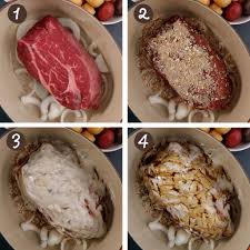 easy pot roast with onion soup mix