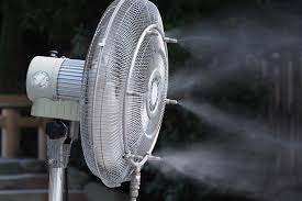 Misting Fans And Outdoor Patio Cooling