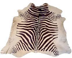 bs trading zebra cowhide 147878 brown