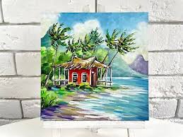 Hawaii Wall Art Oil Painting Kauai