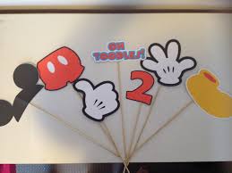 free printable mickey mouse photo props
