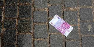 Les billets de 500 euros ne sont plus mis en circulation à partir  d'aujourd'hui