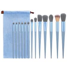 13 piece pro make up brush set high