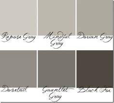 warm grey paint colors sherwin williams
