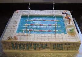 coolest swimming pool cake