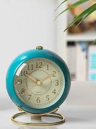 Non Ticking Tabletop Alarm Clock