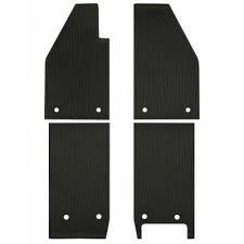 1956 59 vw beetle floor mat set 4