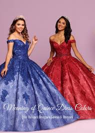 your quinceanera dress what the colors