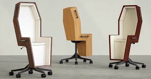 Coffin Shaped Office Chair Design Wants