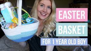 easter basket ideas for 1 year old boy