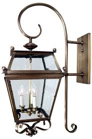 Beacon Colonial Copper Lantern Wall