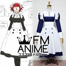 black butler mey rin maid cosplay costume