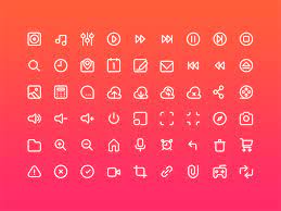 types and functions of ui icons