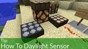 How Do Daylight Sensors Work In Minecraft