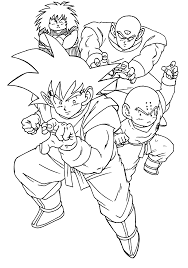 Trunks and son gohan in dragon ball z coloring page. Dragon Ball Coloring Pages Best Coloring Pages For Kids