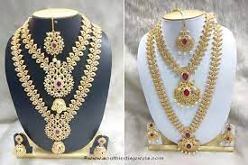 grand south indian bridal jewellery set