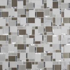 geometric glass tile tile the