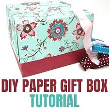 diy origami paper gift box