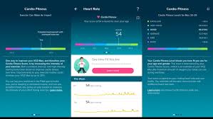Fitbit Cardio Fitness Score Ranges All Photos Fitness