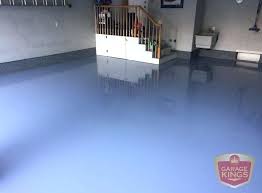 Epoxy Garage Floor Blue Dla1 Co