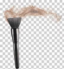 makeup brush with powders shave brush