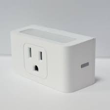 Smart Wifi Socket Us Plug With Dimmable Led Night Light Wireless App Remote Control White Light