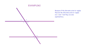 consecutive and alternate exterior angles