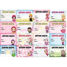 Beri keterangan untuk penambahan nama, kelas, sekolah, dll. Jual Stiker Label Buku Motif Anak Islami Kode 708 Jakarta Barat Damsolmarket Tokopedia