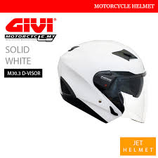 Buy Givi Solid White Jet M30 3 D Visor Helmet Malaysia