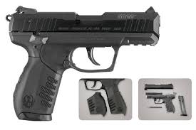 ruger sr22 22lr rimfire pistol with 3