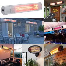Wall Mounted Patio Heater In Outdoor