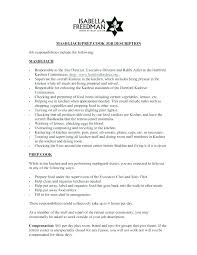 Executive Chef Sample Resume Executive Chef Job Description Sample