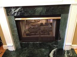 replacing marble fireplace surround