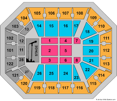 Mohegan Sun Arena Seating Chart Bellator Specific Mohegan