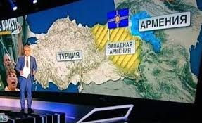 Tüm şehir, köyleri ve mahalleleri detaylı mevcut: Rus Televizyonunundan Skandal Turkiye Haritasi