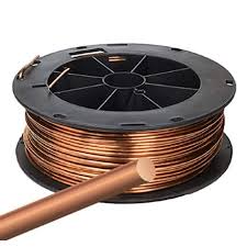 bare copper grounding wire