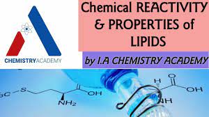 chemical properties of lipids iodine