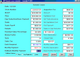 Lease Calculator For Cars Magdalene Project Org