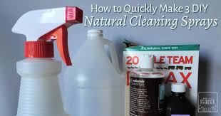 diy natural cleaning sprays