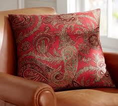 ine paisley decorative pillow
